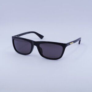 🕶️ New Bottega Veneta BV1328SA 001 Sunglasses - Shiny Black Frame, Grey Lenses